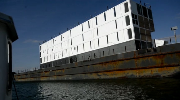 Google barge